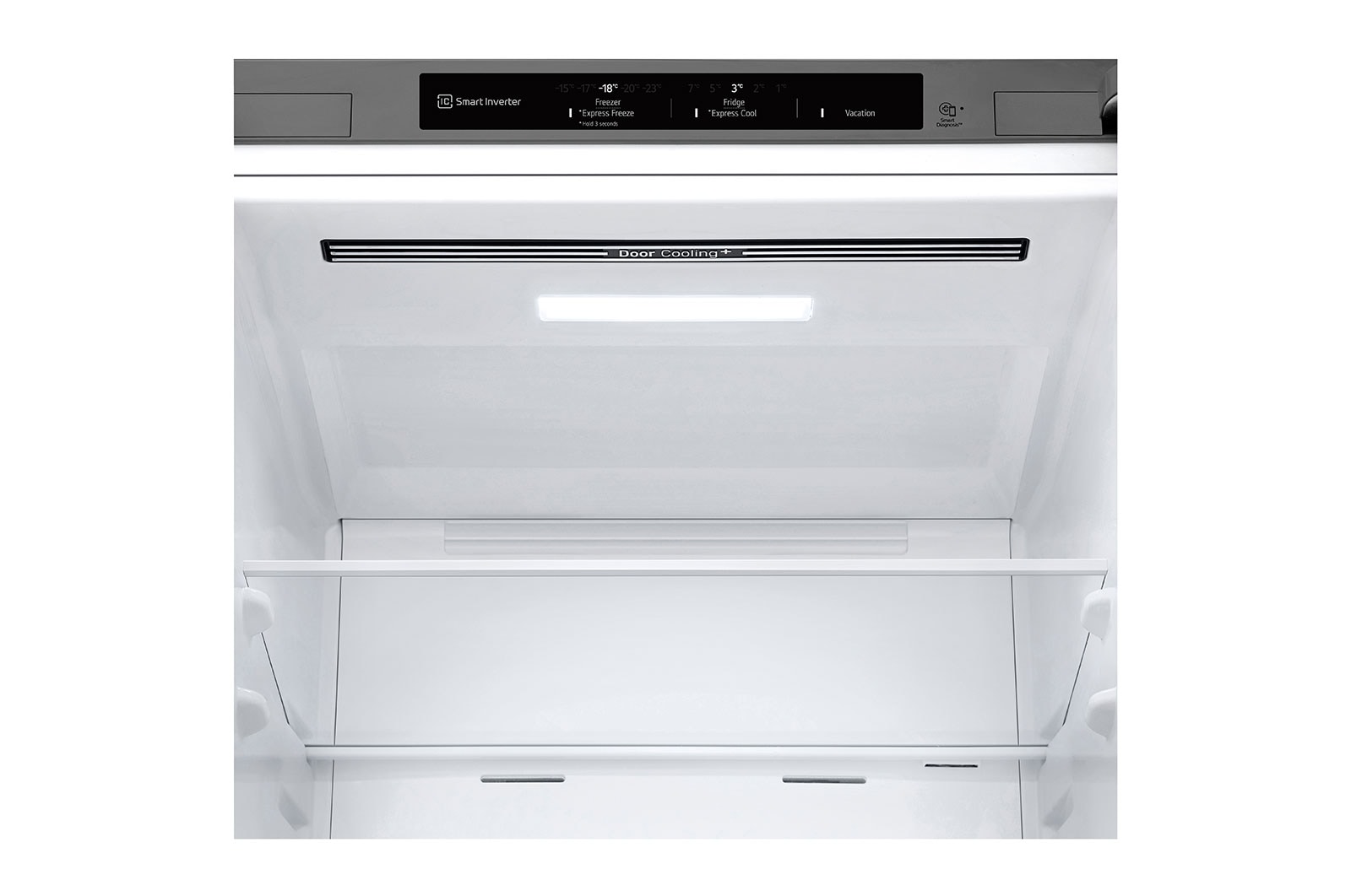 LG Alulfagyasztós hűtőszekrény, DoorCooling⁺™ technológia, 387L kapacitás, GBV22L0EPY