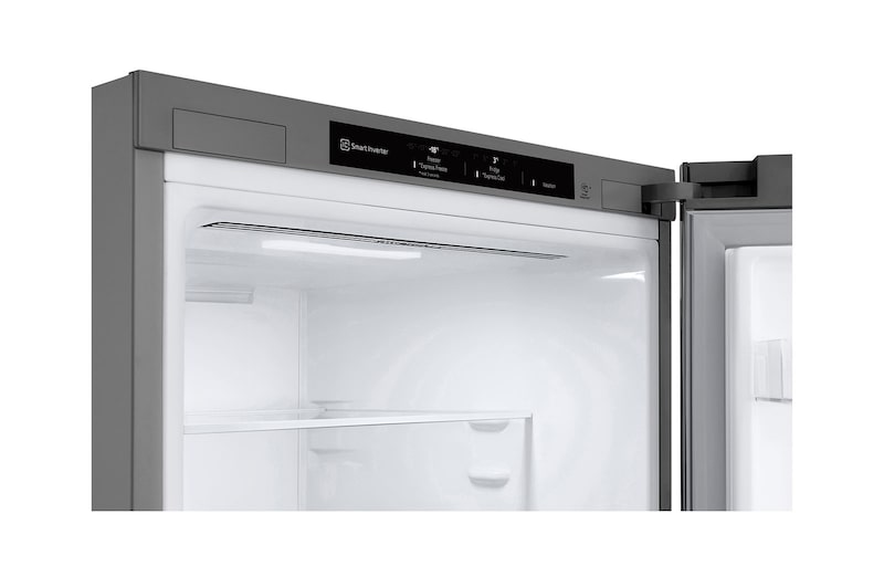 LG Alulfagyasztós hűtőszekrény, DoorCooling⁺™ technológia, 387L kapacitás, GBV22L0EPY