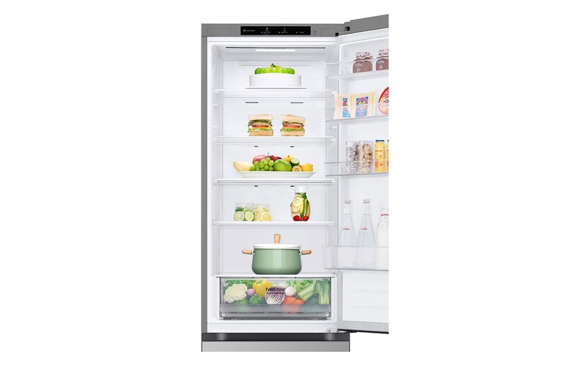 LG Alulfagyasztós hűtőszekrény, DoorCooling⁺™ technológia, 387L kapacitás, GBV22L0EPY