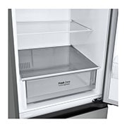 LG Alulfagyasztós hűtőszekrény, DoorCooling⁺™ technológia, 387L kapacitás, GBV22L0EPY