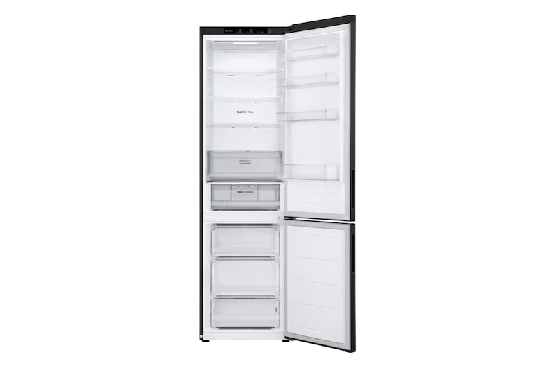 LG Alulfagyasztós hűtőszekrény, DoorCooling⁺™ technológia, 387L kapacitás, GBV22NCCEP