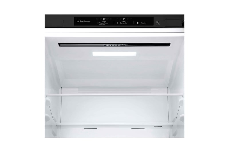 LG Alulfagyasztós hűtőszekrény, DoorCooling⁺™ technológia, 387L kapacitás, GBV22NCCEP