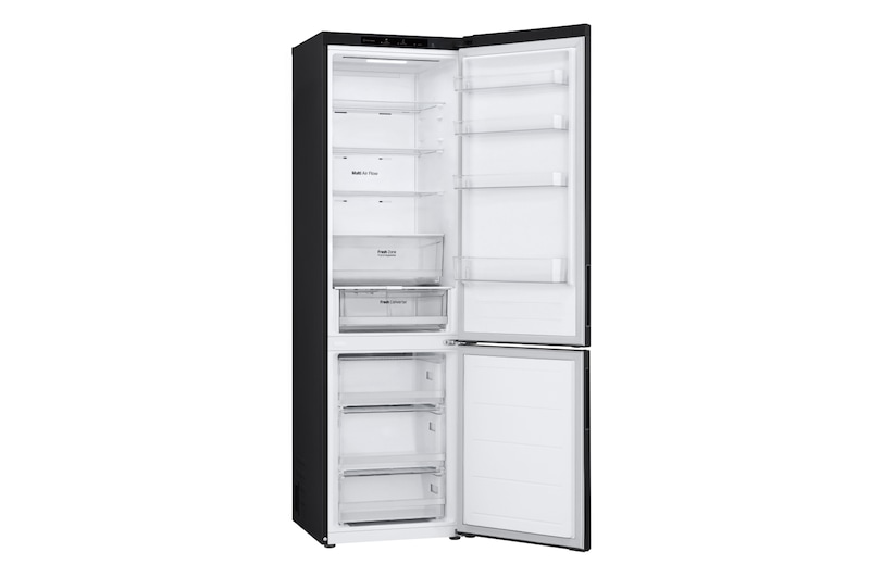 LG Alulfagyasztós hűtőszekrény, DoorCooling⁺™ technológia, 387L kapacitás, GBV22NCCEP