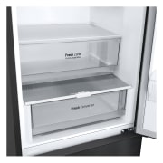 LG Alulfagyasztós hűtőszekrény, DoorCooling⁺™ technológia, 387L kapacitás, GBV22NCCEP
