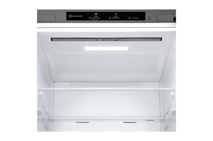 LG Alulfagyasztós hűtőszekrény, DoorCooling⁺™ technológia, 387L kapacitás, GBV22NCCPY