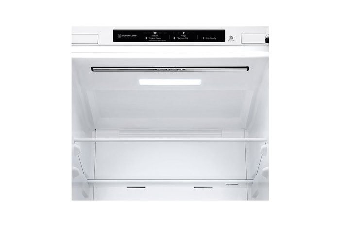 LG Alulfagyasztós hűtőszekrény, DoorCooling⁺™ technológia, 387L kapacitás, GBV22NCCSW