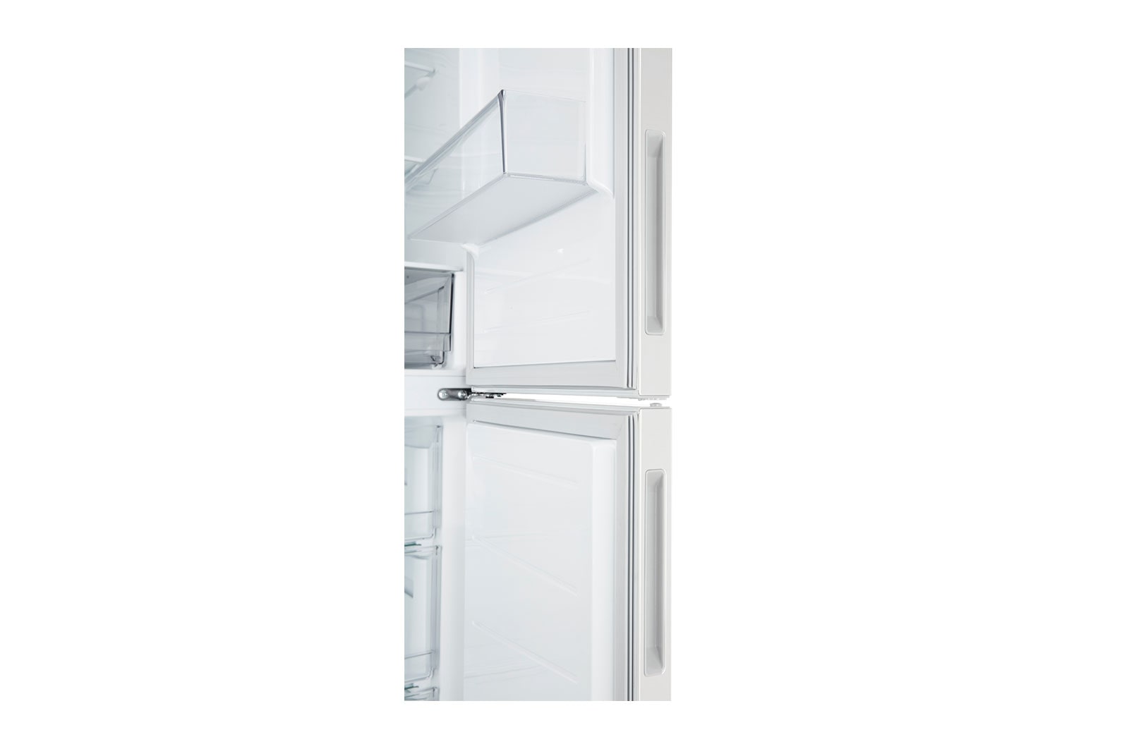 LG Alulfagyasztós hűtőszekrény, DoorCooling⁺™ technológia, 387L kapacitás, GBV22NCCSW