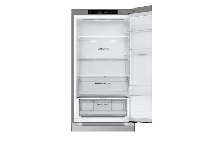 LG Alulfagyasztós hűtőszekrény, DoorCooling<sup>+</sup>™ technológia, 344L kapacitás, GBV3100CPY