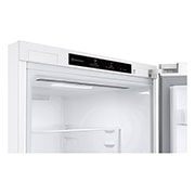 LG Alulfagyasztós hűtőszekrény, DoorCooling+™ technológia, 344L kapacitás, GBV3100DSW