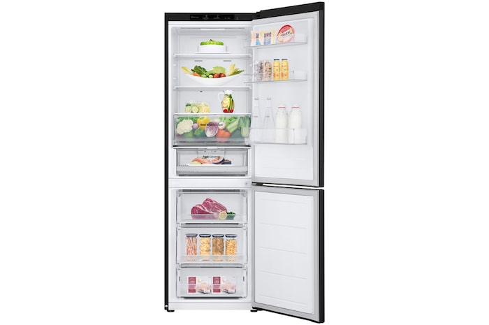 LG Alulfagyasztós hűtőszekrény, DoorCooling⁺™ technológia, 344L kapacitás, GBV3100EEP