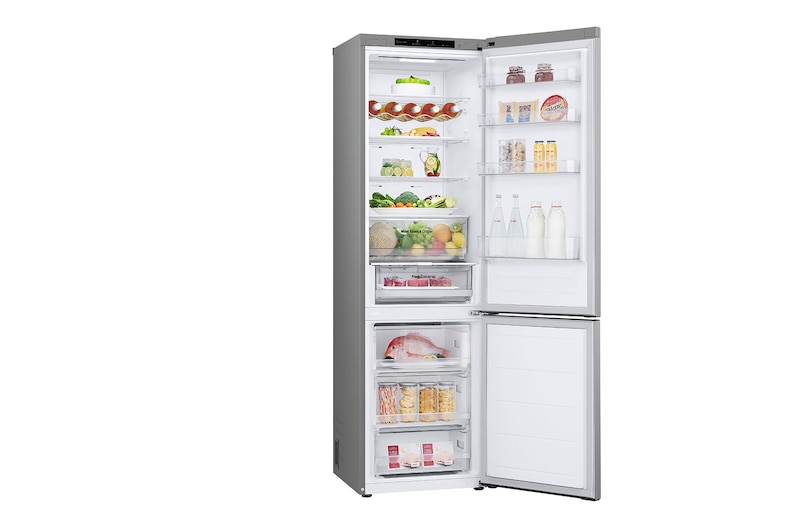 LG Alulfagyasztós hűtőszekrény, DoorCooling+™ technológia, 387L kapacitás, GBV3200CPY