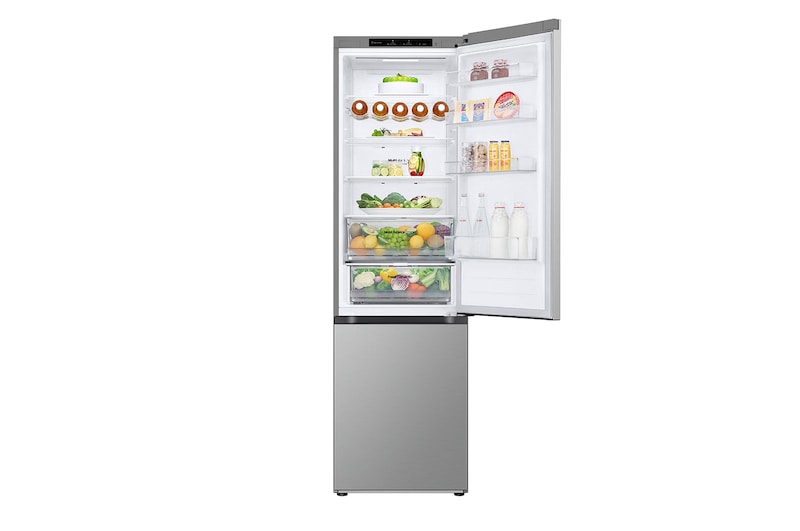 LG Alulfagyasztós hűtőszekrény, DoorCooling+™ technológia, 387L kapacitás, GBV3200CPY