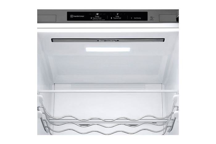 LG Alulfagyasztós hűtőszekrény, DoorCooling+™ technológia, 387L kapacitás, GBV3200DPY