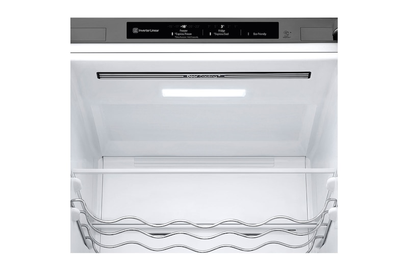 LG Alulfagyasztós hűtőszekrény, DoorCooling+™ technológia, 387L kapacitás, GBV3200DPY