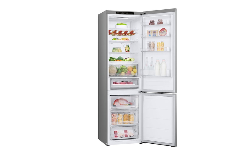 LG Alulfagyasztós hűtőszekrény, DoorCooling+™ technológia, 387L kapacitás, GBV3200DPY