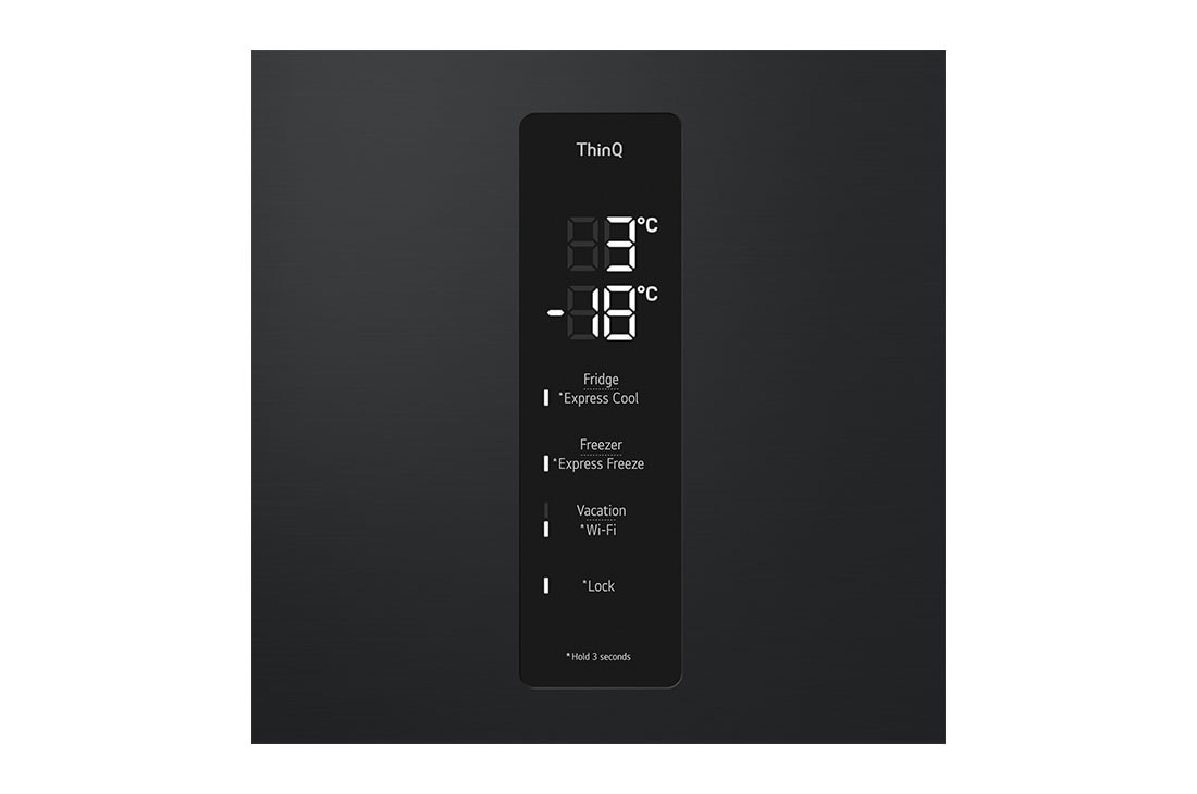 LG Alulfagyasztós hűtőszekrény, DoorCooling⁺™ technológia, 344L kapacitás, GBV5150DEP