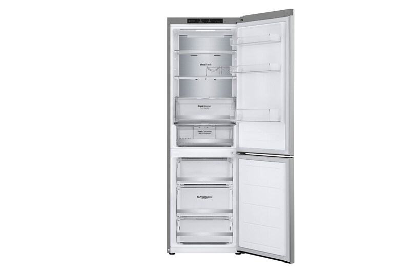 LG Alulfagyasztós hűtőszekrény, DoorCooling⁺™ technológia, 344L kapacitás, GBV7180DPY
