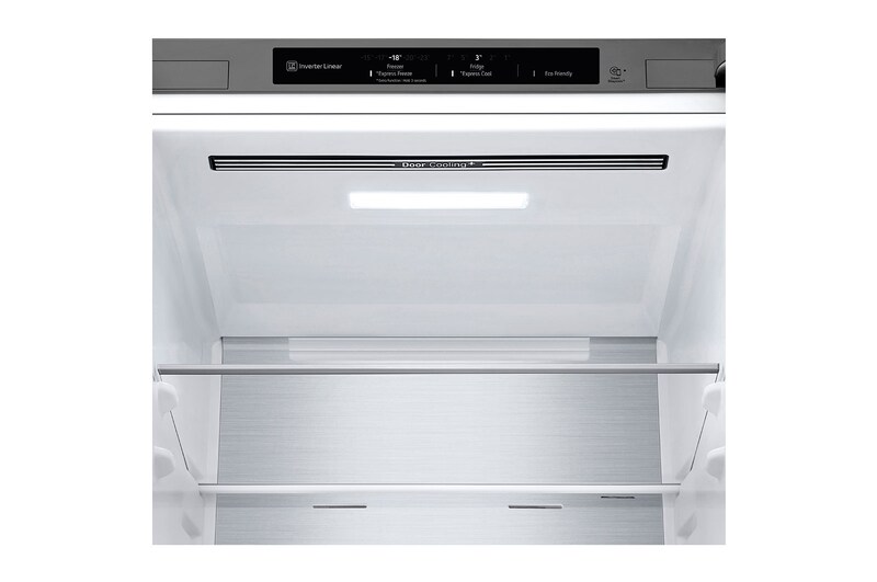 LG Alulfagyasztós hűtőszekrény, DoorCooling⁺™ technológia, 344L kapacitás, GBV7180DPY