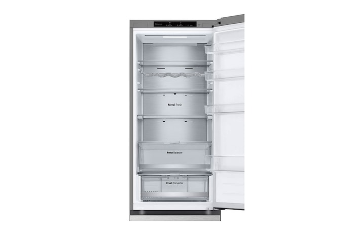 LG Alulfagyasztós hűtőszekrény, DoorCooling<sup>+</sup>™ technológia, 387L kapacitás, GBV7280AMB