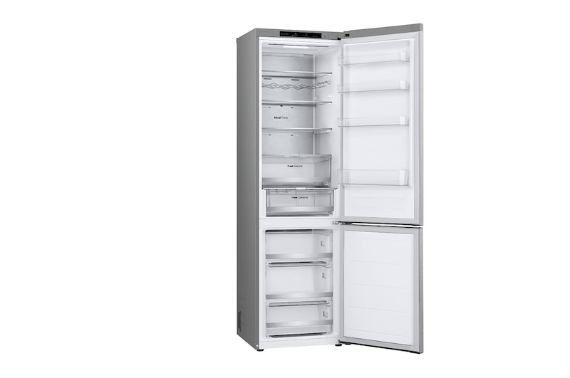 LG Alulfagyasztós hűtőszekrény, DoorCooling<sup>+</sup>™ technológia, 387L kapacitás, GBV7280AMB