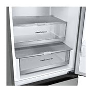 LG Alulfagyasztós hűtőszekrény, DoorCooling<sup>+</sup>™ technológia, 387L kapacitás, GBV7280AMB