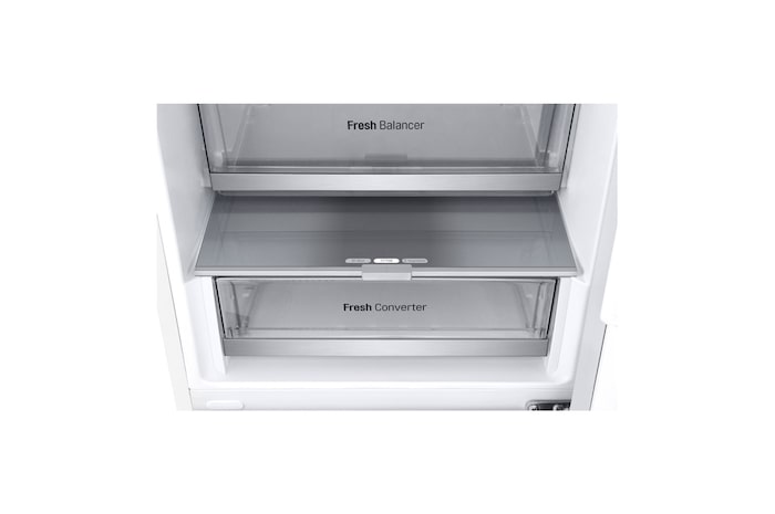 LG Alulfagyasztós hűtőszekrény, DoorCooling+™ technológia, 387L kapacitás, GBV7280CSW