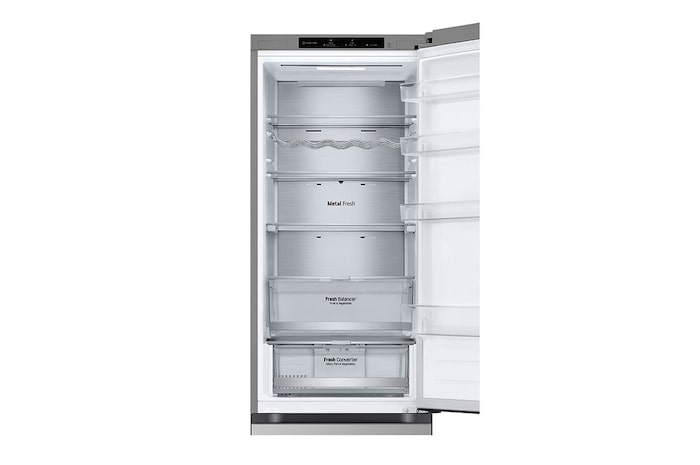 LG Alulfagyasztós hűtőszekrény, DoorCooling<sup>+</sup>™ technológia, 387L kapacitás, GBV7280DPY