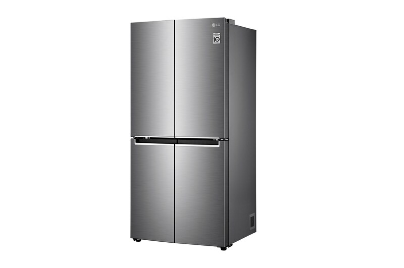 LG Négyajtós hűtőszekrény, DoorCooling<sup>+</sup>™ technológia, 530L kapacitás, GMB844PZFG