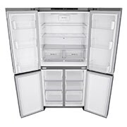 LG Négyajtós hűtőszekrény, DoorCooling<sup>+</sup>™ technológia, 530L kapacitás, GMB844PZFG