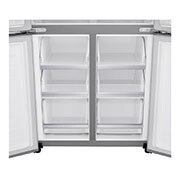 LG Négyajtós hűtőszekrény, DoorCooling<sup>+</sup>™ technológia, 530L kapacitás, GMB844PZFG