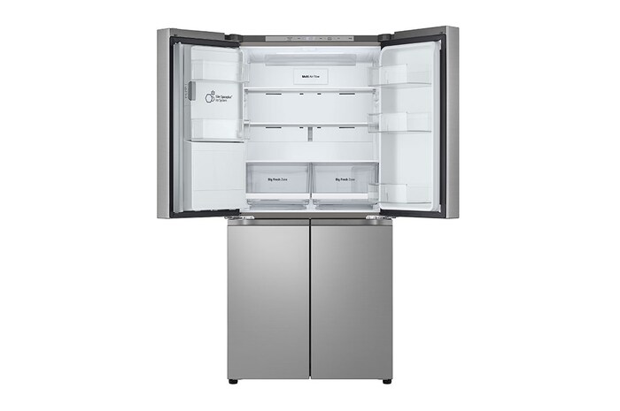 LG Négyajtós hűtőszekrény, ThinQ™ technológia, 506L kapacitás, GML860PYFE