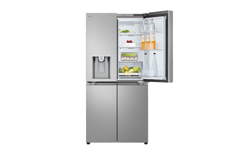 LG Négyajtós hűtőszekrény, ThinQ™ technológia, 506L kapacitás, GML860PYFE