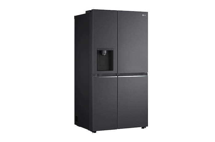 LG Door-in-Door™ Side-by-Side hűtőszekrény, DoorCooling™ és ThinQ™ technológia, 635L kapacitás, GSJV71MCTE