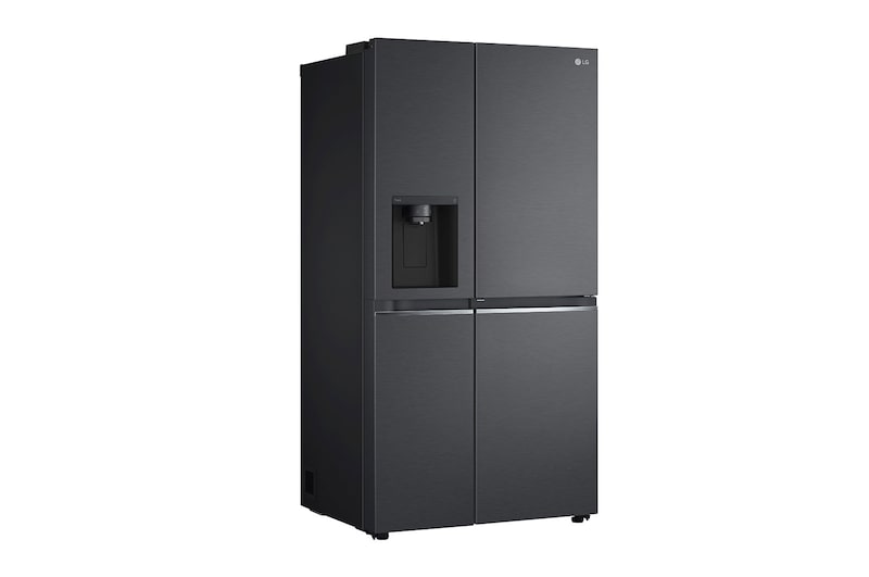 LG Door-in-Door™ Side-by-Side hűtőszekrény, DoorCooling™ és ThinQ™ technológia, 635L kapacitás, GSJV71MCTE