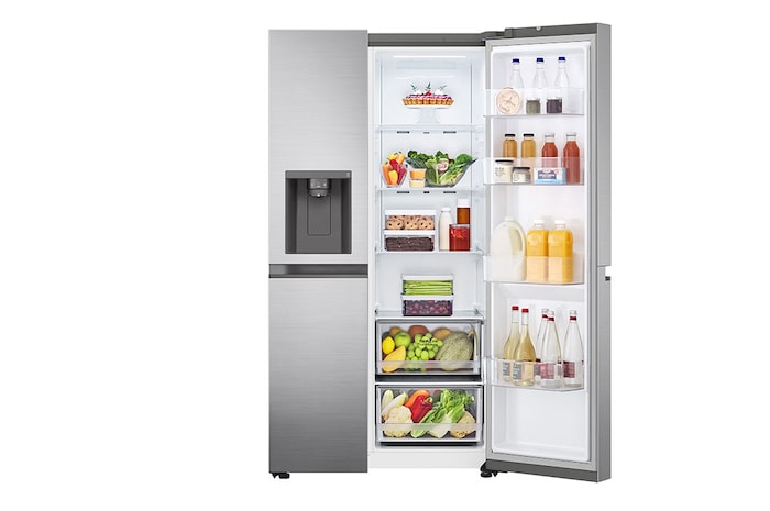 LG Side-by-Side hűtőszekrény, 635L kapacitás, GSLV50PZXE