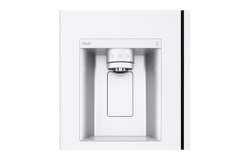 LG Side-by-Side hűtőszekrény, DoorCooling⁺™ és ThinQ™ technológia, 635L kapacitás, GSLV71SWTM