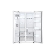 LG Side-by-Side hűtőszekrény, DoorCooling⁺™ és ThinQ™ technológia, 635L kapacitás, GSLV71SWTM