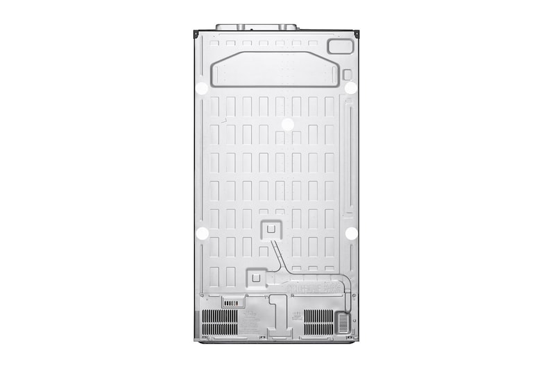 LG InstaView™ Side-by-Side hűtőszekrény DoorCooling+™ és ThinQ™ technológia, 655L kapacitás, GSVV80PYLL