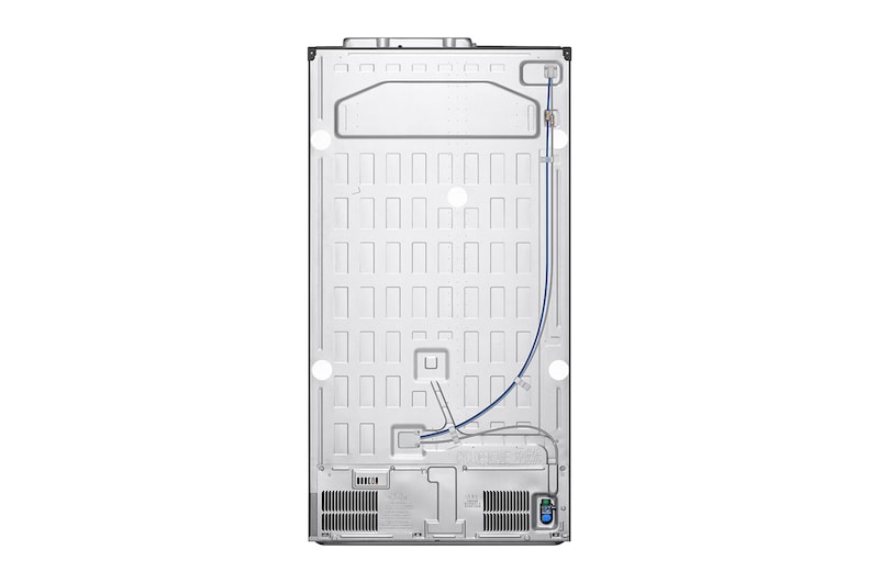 LG InstaView Door-in-Door™ Side-by-Side hűtőszekrény DoorCooling<sup>+</sup>™ és ThinQ™ technológia, 635L kapacitás, GSXV80PZLE