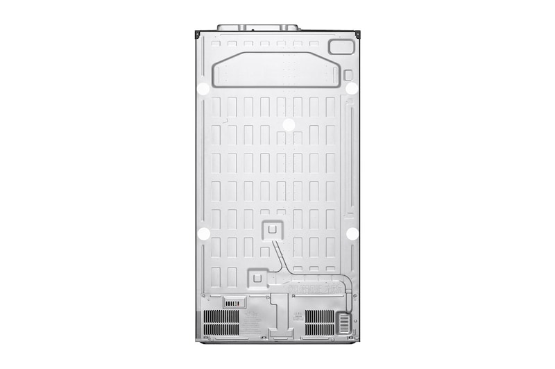 LG InstaView Door-in-Door™ Side-by-Side hűtőszekrény DoorCooling+™, Craft Ice™ és ThinQ™ technológia, 635L kapacitás, GSXV90MCDE