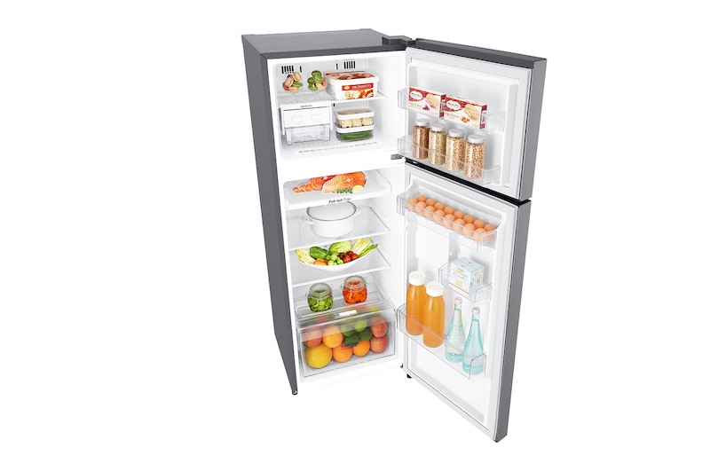 LG Felülfagyasztós hűtőszekrény, DoorCooling⁺™ technológia, 254L kapacitás, GTB362PZCMD