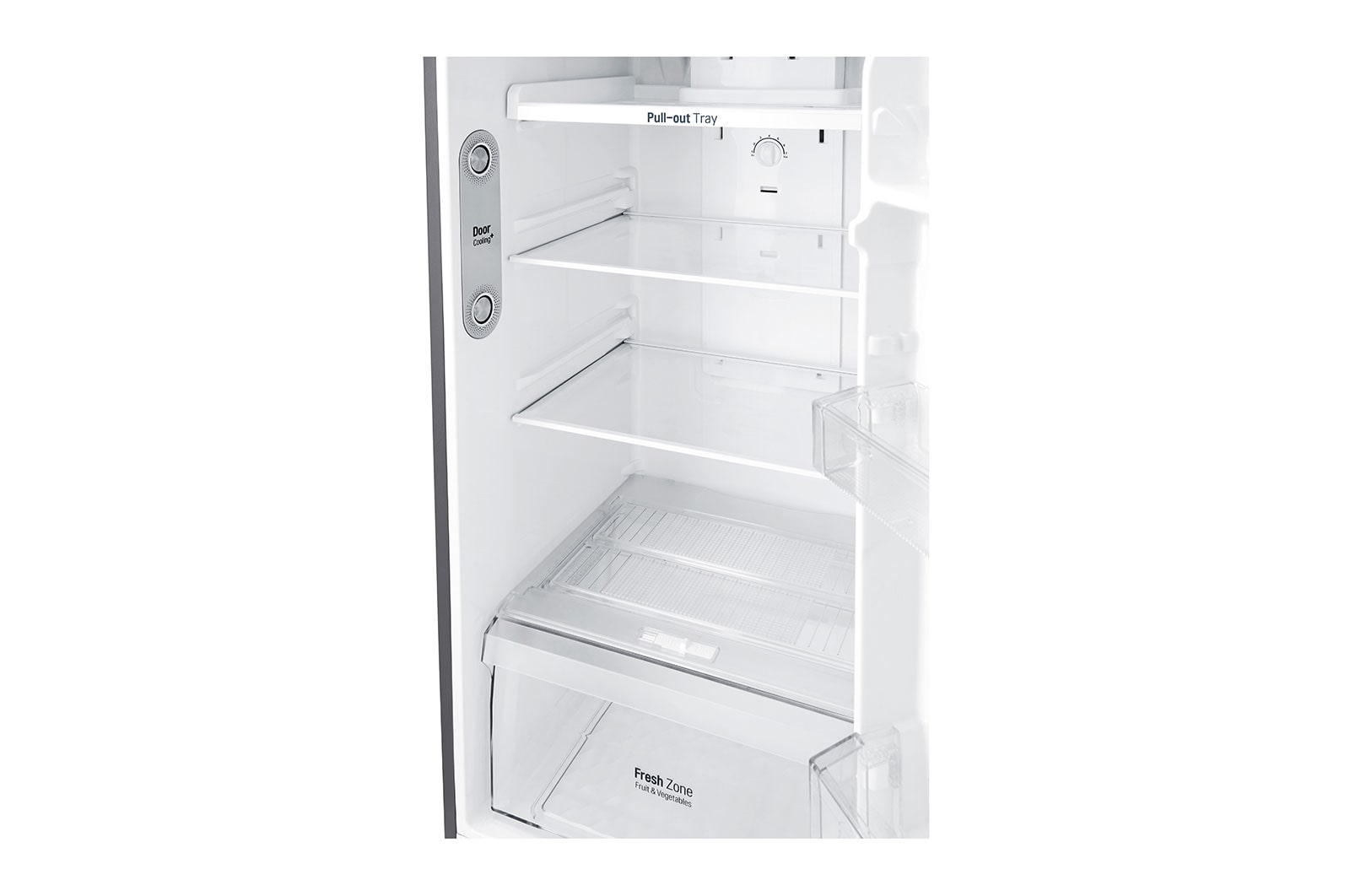 LG Felülfagyasztós hűtőszekrény, DoorCooling⁺™ technológia, 254L kapacitás, GTB362PZCMD