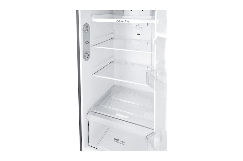 LG Felülfagyasztós hűtőszekrény, DoorCooling⁺™ technológia, 254L kapacitás, GTB362PZCMD