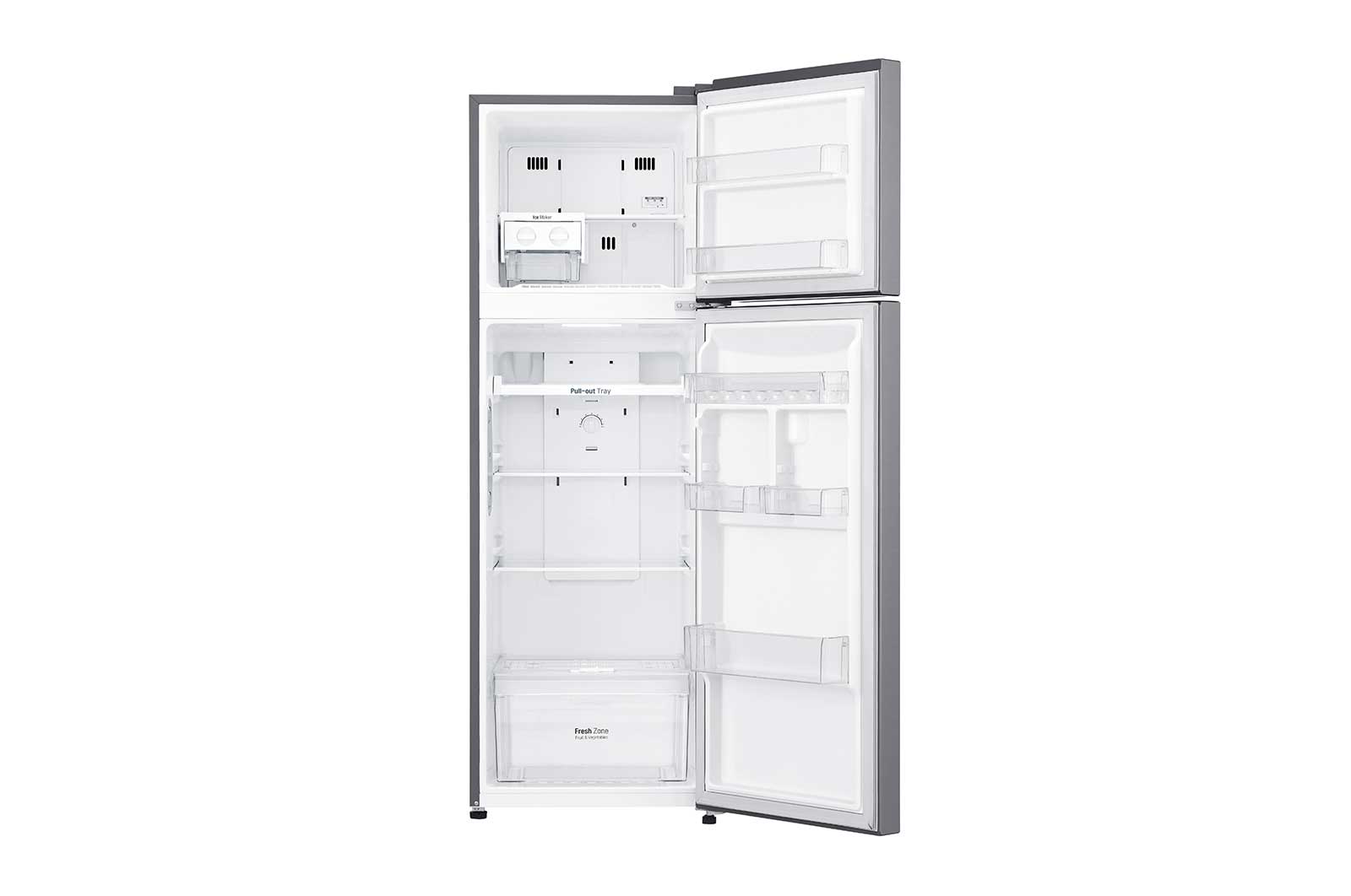 LG Felülfagyasztós hűtőszekrény, DoorCooling⁺™ technológia, 209L kapacitás, GTB382PZCMD
