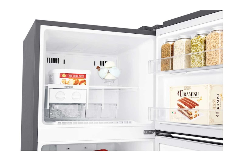 LG Felülfagyasztós hűtőszekrény, DoorCooling⁺™ technológia, 209L kapacitás, GTB382PZCMD