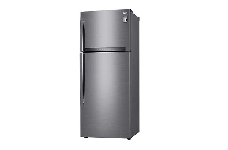 LG Felülfagyasztós hűtőszekrény, DoorCooling⁺™ és ThinQ™ technológia, 438L kapacitás, GTB574PZHZD