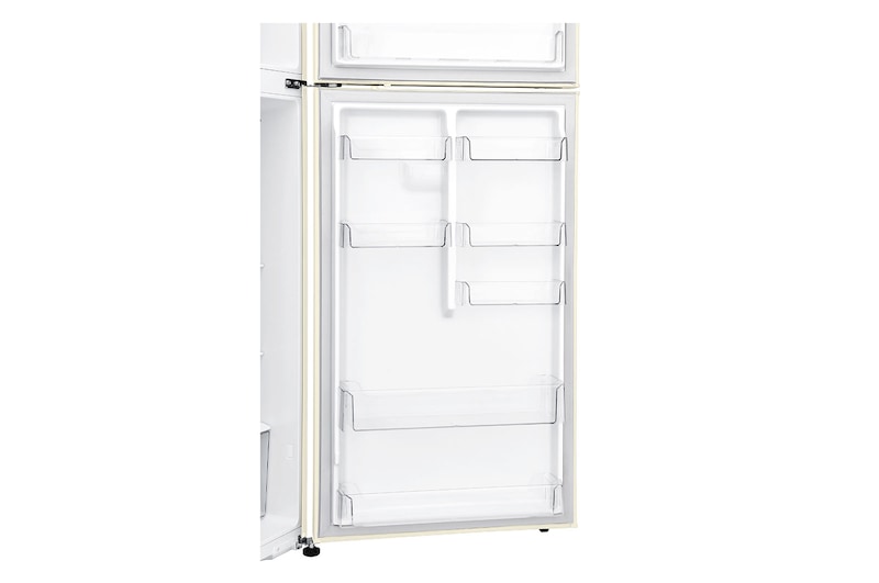 LG Felülfagyasztós hűtőszekrény, DoorCooling⁺™ és ThinQ™ technológia, 438L kapacitás, GTB574SEHZD