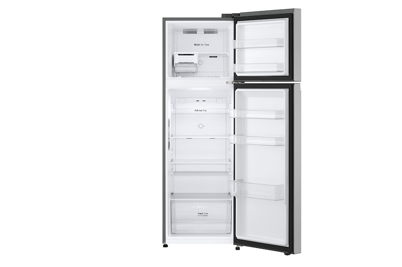 LG Felülfagyasztós hűtőszekrény, DoorCooling⁺™ technológia, 266L kapacitás, GTBV20PYGKD