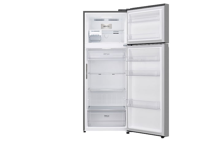 LG Felülfagyasztós hűtőszekrény, DoorCooling⁺™ és ThinQ™ technológia, 461L kapacitás, GTBV44PYBKD