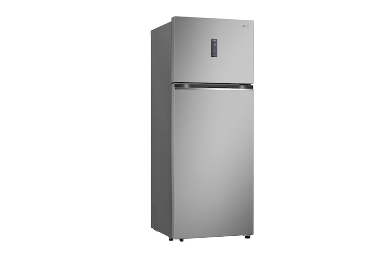 LG Felülfagyasztós hűtőszekrény, DoorCooling⁺™ és ThinQ™ technológia, 461L kapacitás, GTBV44PYBKD